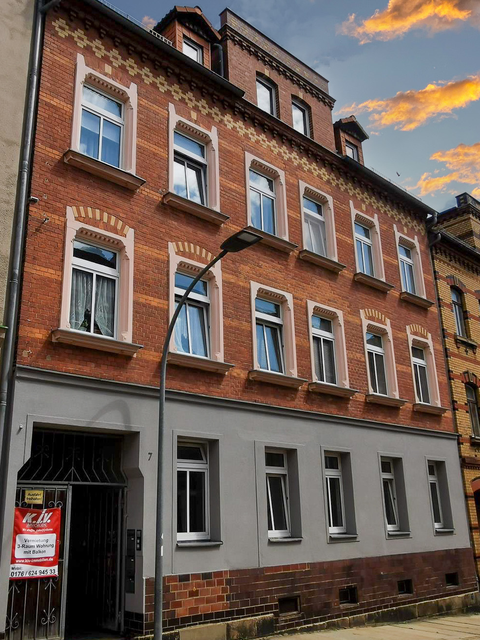 Straßenansicht Ottostr. 7, 08412 Werdau