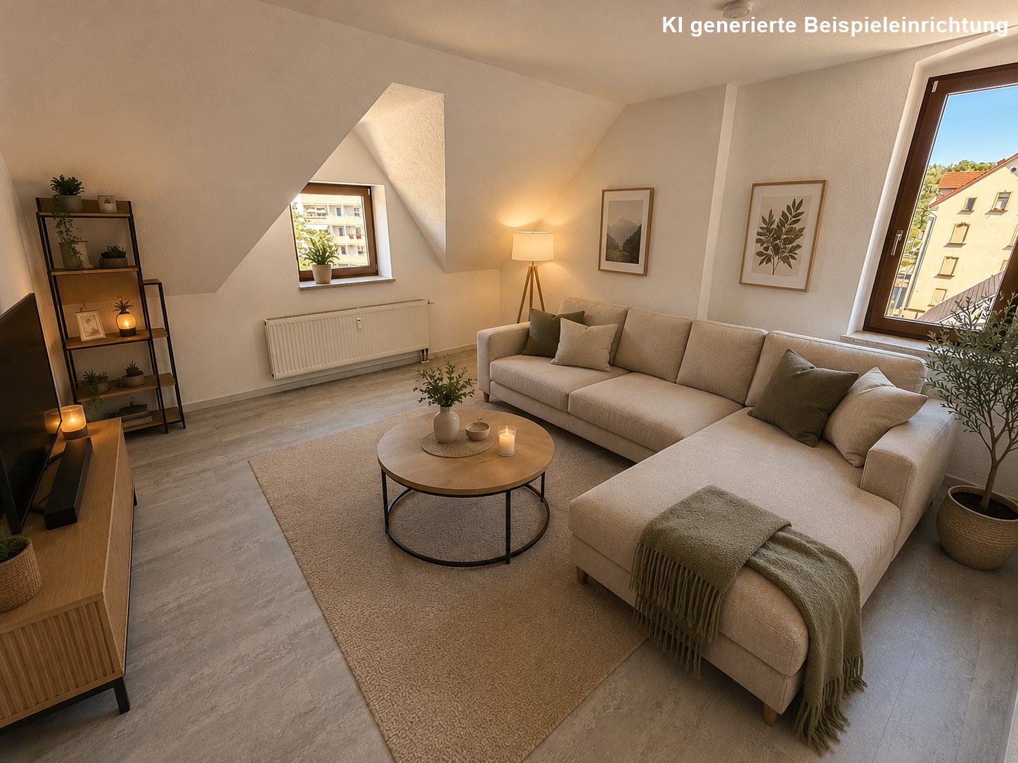 Wohnzimmer Beispieleinrichtung